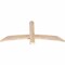 Ekena Millwork Bellingham Smooth Timber Gable Bracket, Douglas Fir, 48"W x 22"H x 1 1/2"D x 3 1/2"F, 11/12 Pitch GBW048X22X0204BEL00SDF - alternate 3